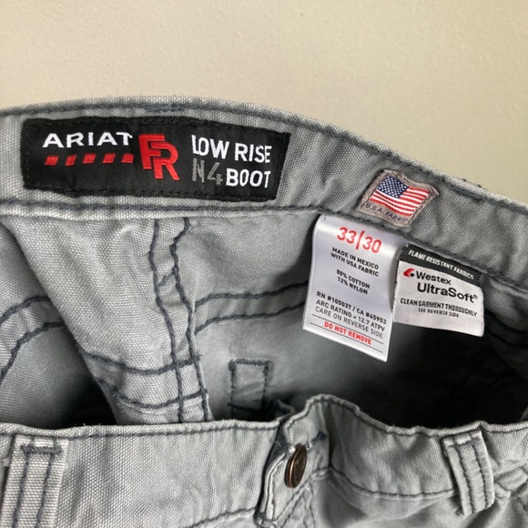Ariat FR men’s bootcut pants with flaws - Picture 7 of 10